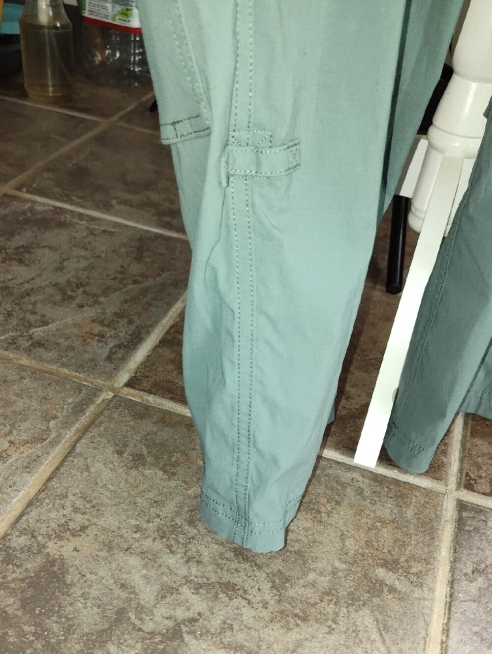 Duluth Trading Co. Sage Green Utility Overalls - Picture 8 of 9
